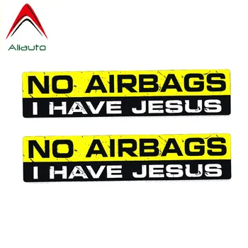 Aliauto Warning Car Sticker 2 X NO AIRBAGS I HAVE JESUS Interesting Decal Accessories PVC for Lada Land Rover Seat Leon,15cm*3cm
Aliauto Warning Car Sticker 2 X NO AIRBAGS I HAVE JESUS Interesting Decal Accessories PVC for Lada Land Rover Seat Leon,15cm*3cm
