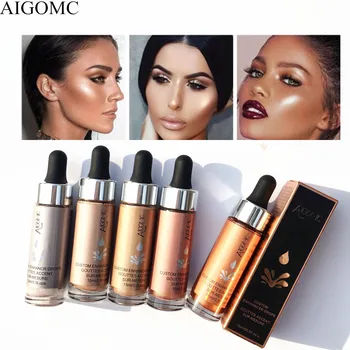 Highlighter Illuminator Makeup Lasting Brightening Liquid Three-dimensional Face Repair Capability of Liquid Highlighter
Highlighter Illuminator Makeup Lasting Brightening Liquid Three-dimensional Face Repair Capability of Liquid Highlighter