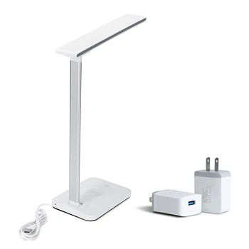 LED Table Lamp Dimmable Desk Lamp With 10W QI Wireless Charger USB Output Port Adjustable Light Modern Office Table Light
LED Table Lamp Dimmable Desk Lamp With 10W QI Wireless Charger USB Output Port Adjustable Light Modern Office Table Light