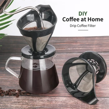 Replacement Coffee Filter Baskets Reusable Refillable Basket Cup Style Brewer Tool Coffee & Tea Accessories
Replacement Coffee Filter Baskets Reusable Refillable Basket Cup Style Brewer Tool Coffee & Tea Accessories