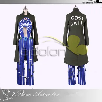 Anime JoJo's Bizarre Adventure Jolyne Kujo Cosplay Costumes Halloween Fshion Party Uniform Suit For Unisex Custom-Make Any Size 
Anime JoJo's Bizarre Adventure Jolyne Kujo Cosplay Costumes Halloween Fshion Party Uniform Suit For Unisex Custom-Make Any Size