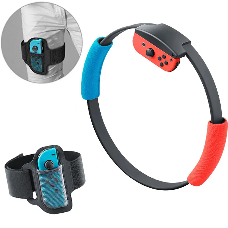 Nintend Switch Somatosensory Yoga Fitness Ring Anti-Slip Grips Adjustable Leg Strap Set For Ring Fit Adventure Sport Game
Nintend Switch Somatosensory Yoga Fitness Ring Anti-Slip Grips Adjustable Leg Strap Set For Ring Fit Adventure Sport Game