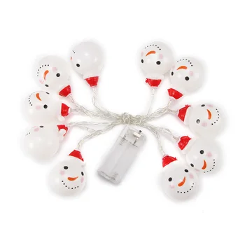 10pcs Snowman LED String Fairy Lights Garland Christmas Decorations For Home Christmas Lights Holiday Party Lighting
10pcs Snowman LED String Fairy Lights Garland Christmas Decorations For Home Christmas Lights Holiday Party Lighting
