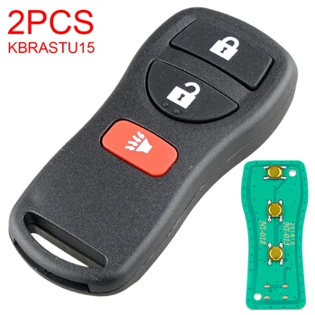 2pcs 315Mhz 3 Buttons Universal Remote Key Fob Keyless Entry Remote Control Key KBRASTU15 / CWTWB1U733 Fit for Nissan
2pcs 315Mhz 3 Buttons Universal Remote Key Fob Keyless Entry Remote Control Key KBRASTU15 / CWTWB1U733 Fit for Nissan