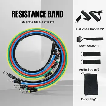Adjustable Pull Rope Fitness Exercises Resistance Bands Sets Crossfit Rubber Expander Elastic Body Training Workout for Sports
Adjustable Pull Rope Fitness Exercises Resistance Bands Sets Crossfit Rubber Expander Elastic Body Training Workout for Sports