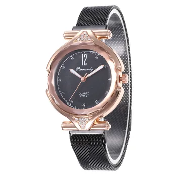 New product promotion a small scale triangle substituting RINNANDY12 point digital drill magnet net belt buckle watches
New product promotion a small scale triangle substituting RINNANDY12 point digital drill magnet net belt buckle watches