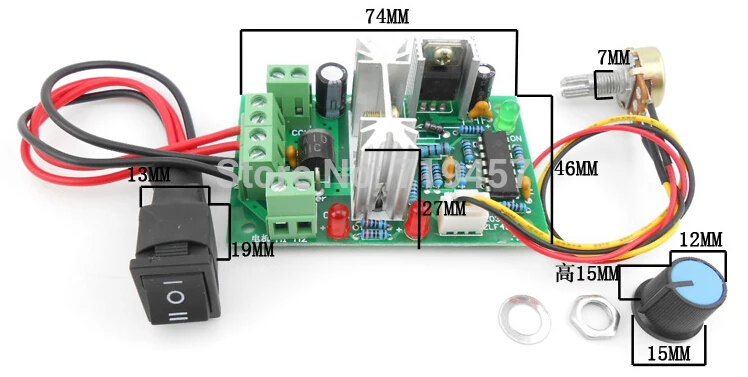 Бесплатная доставка скорость двигателя постоянного тока 10V12V24V36V реверсивный переключатель PWM контроллер постоянного тока 150 Вт
Бесплатная доставка скорость двигателя постоянного тока 10V12V24V36V реверсивный переключатель PWM контроллер постоянного тока 150 Вт