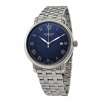 Montblanc Tradition Automatic Date/Quadrante blu/Diametro: 40mm/ Acciaio pregiato
Montblanc Tradition Automatic Date/Quadrante blu/Diametro: 40mm/ Acciaio pregiato