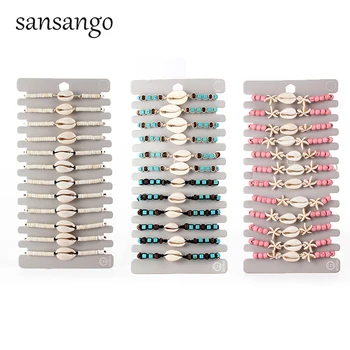 12pcs/Sets Bracelets&Bangles For Women Child Shell Adjustable Charms Chain Anklets Boho Jewelry
12pcs/Sets Bracelets&Bangles For Women Child Shell Adjustable Charms Chain Anklets Boho Jewelry
