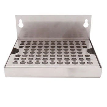 Wall Mount Beer Drip Tray No Drain 304 Stainless Steel Homebrew Kegging Draft Beer
Wall Mount Beer Drip Tray No Drain 304 Stainless Steel Homebrew Kegging Draft Beer