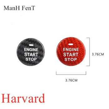ManH FenT For Harvard Real Carbon Fiber Car Star Stop Engine Push Button Ignition Switch Decoration Sticker Protection Cover
ManH FenT For Harvard Real Carbon Fiber Car Star Stop Engine Push Button Ignition Switch Decoration Sticker Protection Cover