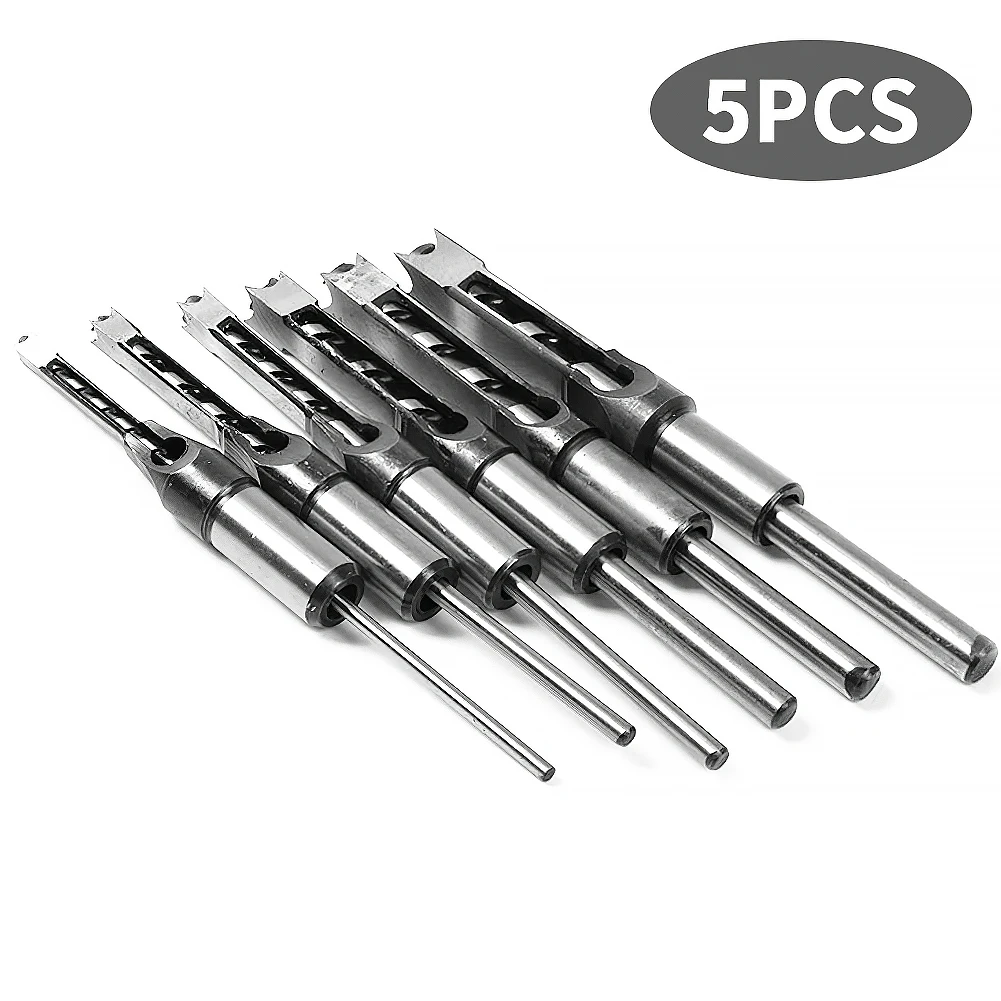 5PCS HSS Twist Drill Bits Woodworking Drill Tools Kit Set Square Auger Mortising Chisel Drill Set Square Hole Extended Saw
5PCS HSS Twist Drill Bits Woodworking Drill Tools Kit Set Square Auger Mortising Chisel Drill Set Square Hole Extended Saw