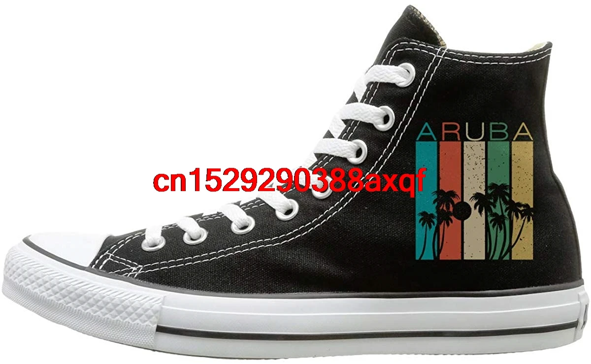 Canvas Shoes Aruba Souvenir Fashion High-Top Lace Ups Canvas Sneakers For Unisex
Canvas Shoes Aruba Souvenir Fashion High-Top Lace Ups Canvas Sneakers For Unisex