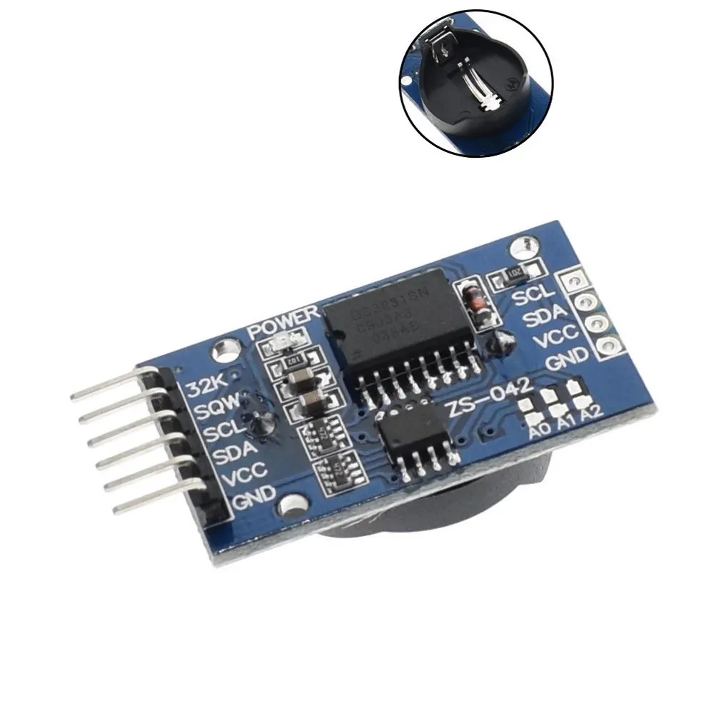 Ds3231 At24C32 High Precision Clock Module Iic Module Memory Module With Battery