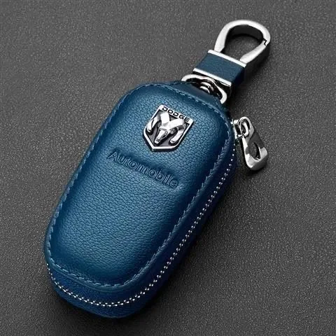 Leather Car Logo Key Cover Remote Case For Dodge Avenger Caliber Caravan Challenger Charger Dart Durango Journey Nitro car | Автомобили и