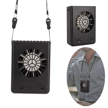 Portable Necklace Hanging USB Rechargeable Air Cooling Personal Fan With 18650 Li-ion Battery 3-Speed Adjustable Fan For Outdoor
Portable Necklace Hanging USB Rechargeable Air Cooling Personal Fan With 18650 Li-ion Battery 3-Speed Adjustable Fan For Outdoor