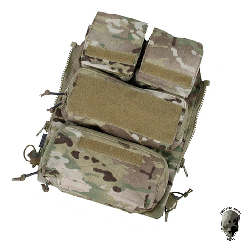 TMC/COG003  CP Tactical Vest Pouch Bag Zip Panel forCPC/AVS/JPC2.0 domestic MC 