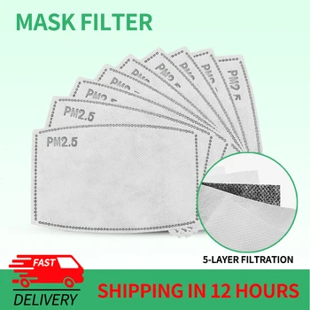 PM2.5 Filter For Adult Cotton Face Mouth Mask 5 Layer Non-Woven Activated Carbon Filter Paper PM25 PM 25 Filters At All Seasons
PM2.5 Filter For Adult Cotton Face Mouth Mask 5 Layer Non-Woven Activated Carbon Filter Paper PM25 PM 25 Filters At All Seasons