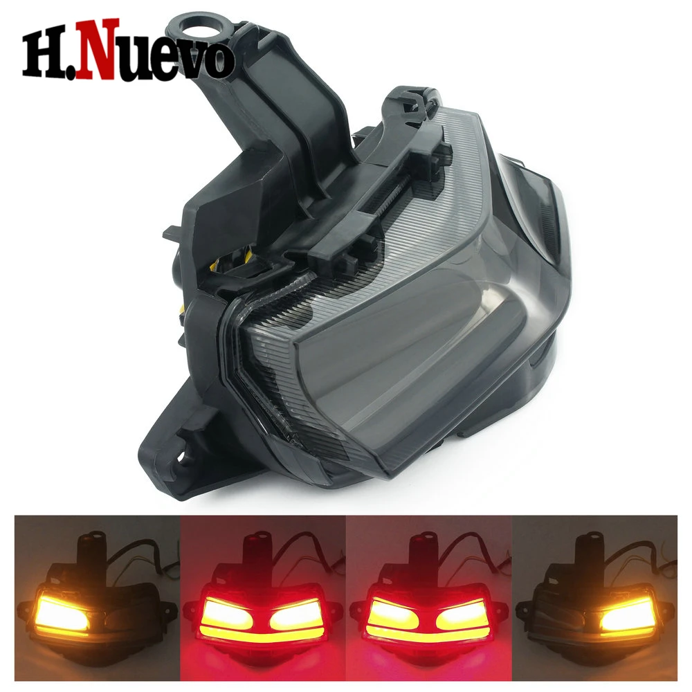 Для YAMAHA NVX155 AEROX155 NVX125 L155 GDR155 NVX 125 Aerox GDR 155 светодиодные задние фонари стоп сигналы