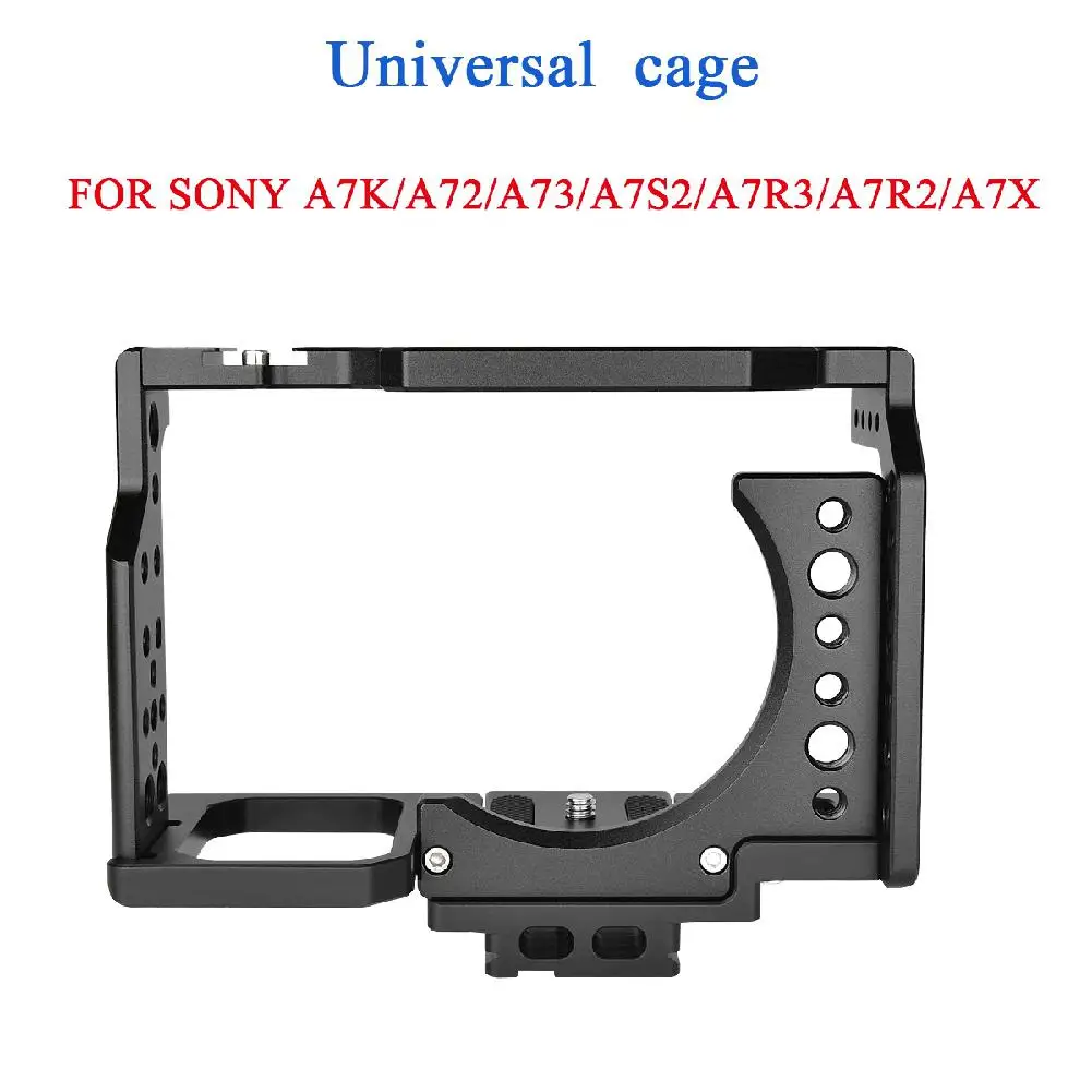 Yiwa Camera Rabbit Cage Universal for Sony A7 Series Camera Kit Shock Photo Studio Stabilizer Portable Camera Protective Cage
Yiwa Camera Rabbit Cage Universal for Sony A7 Series Camera Kit Shock Photo Studio Stabilizer Portable Camera Protective Cage