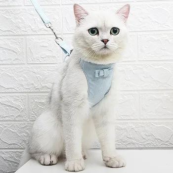 Bow Walk-in Pet Harness Cat Vest Type Chest Strap Set Japanese Style Cat Pull Rope Anti-break Free Cat Vest Harness
Bow Walk-in Pet Harness Cat Vest Type Chest Strap Set Japanese Style Cat Pull Rope Anti-break Free Cat Vest Harness