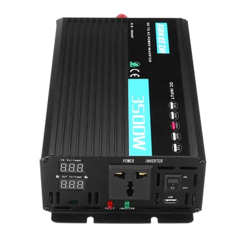 Dual Display Intelligent 3500W Modified Power Inverter 12/24/48V TO 220V LED Display Power Converter Multi Protaction Inverter
Dual Display Intelligent 3500W Modified Power Inverter 12/24/48V TO 220V LED Display Power Converter Multi Protaction Inverter