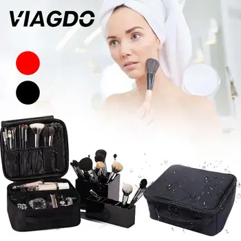 Women Bags Cosmetic Portable Makeup Portable Waterproof Makeup High Capacity Solid Color Fashion Lady Case
Women Bags Cosmetic Portable Makeup Portable Waterproof Makeup High Capacity Solid Color Fashion Lady Case