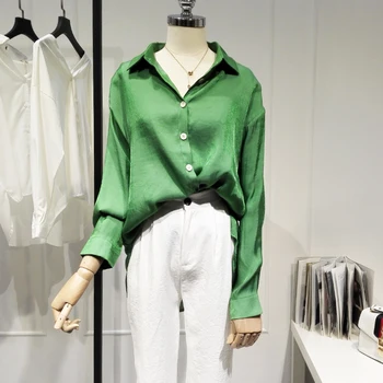 HLHPYHB Retro Female Bling Mermaid Color Silky Satin Blouse Korean Shiny Club Batwing Sleeve Shirts Woman Boyfriend Style Tops
HLHPYHB Retro Female Bling Mermaid Color Silky Satin Blouse Korean Shiny Club Batwing Sleeve Shirts Woman Boyfriend Style Tops