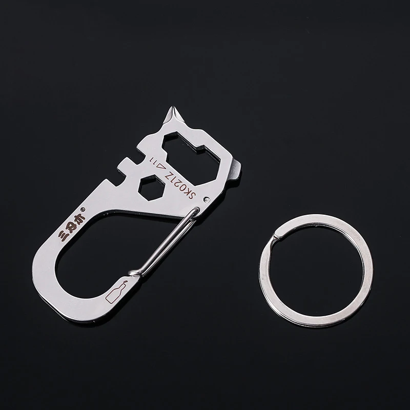 Sanrenmu Pocket Multi Tool Outdoor EDC Tool Travel Kit KeyChain with Spanner Bottle Opener Screwdriver
Sanrenmu Pocket Multi Tool Outdoor EDC Tool Travel Kit KeyChain with Spanner Bottle Opener Screwdriver