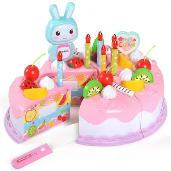 Children's kitchen Toys girls Cake Food DIY Pretend Play Fruit Cutting Birthday Toy boys Gift Plastic Educational pretend toys
Children's kitchen Toys girls Cake Food DIY Pretend Play Fruit Cutting Birthday Toy boys Gift Plastic Educational pretend toys
