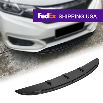 Universal Glossy Black Car Front Bumper Lip Spoiler Diffuser Fins Body Kit Car-styling For Benz For BMW For Civic 
Universal Glossy Black Car Front Bumper Lip Spoiler Diffuser Fins Body Kit Car-styling For Benz For BMW For Civic