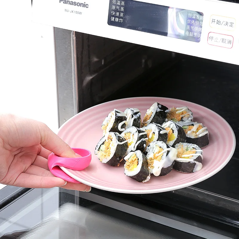 1222 Finger Stall Mini Heat-proof Hand Clip Multi-functional Heat Resistant Pot Clip Silicone Glove Microwave Oven Protection Cl
1222 Finger Stall Mini Heat-proof Hand Clip Multi-functional Heat Resistant Pot Clip Silicone Glove Microwave Oven Protection Cl