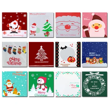 50pcs 10x10cm Christmas Candy Cookies Gift Bags Plastic Self Adhesive Biscuits Decor Snack Packaging Bag Xmas Decoration Favors
50pcs 10x10cm Christmas Candy Cookies Gift Bags Plastic Self Adhesive Biscuits Decor Snack Packaging Bag Xmas Decoration Favors