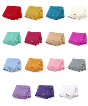 Knitted Baby Blankets Newborn Wrap Solid Stroller Bedding Quilts Cotton Toddler Swaddling Wrap Infant Muslin Swaddle 100*80 CM
Knitted Baby Blankets Newborn Wrap Solid Stroller Bedding Quilts Cotton Toddler Swaddling Wrap Infant Muslin Swaddle 100*80 CM