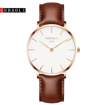 Japan Movement Brown Leather horloges vrouwen White Dial Women Top Brand Luxury Waterproof Watch relogio feminino zegarek damski
Japan Movement Brown Leather horloges vrouwen White Dial Women Top Brand Luxury Waterproof Watch relogio feminino zegarek damski