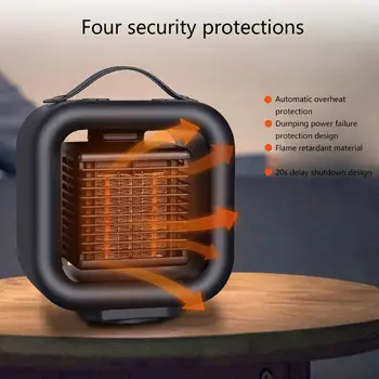 Household Desktop Heaters Dormitory Foot Warmers Mini Hot and Cold Fan Office Small Electric Heater 
Household Desktop Heaters Dormitory Foot Warmers Mini Hot and Cold Fan Office Small Electric Heater