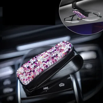 Luxury White Pink Purple Shinning Crystal Car Sun Visor Glasses Case Sunglasses Ticket Receipt Card Clip Storage Holder
Luxury White Pink Purple Shinning Crystal Car Sun Visor Glasses Case Sunglasses Ticket Receipt Card Clip Storage Holder