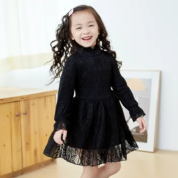 Tulle Girls Dresses Long Sleeve Girls Clothes Spring Autumn Black Dress Princess Dresses 
Tulle Girls Dresses Long Sleeve Girls Clothes Spring Autumn Black Dress Princess Dresses