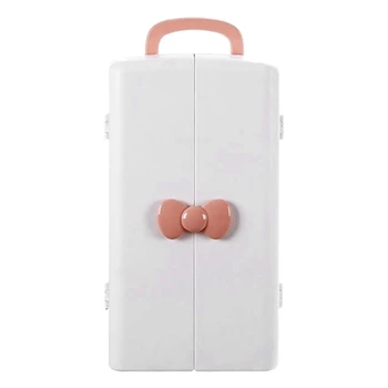 Pink Portable Cosmetic Storage Box Home Dressing Table Desktop Storage Cabinet Large Capacity Skin Care Product Rack
Pink Portable Cosmetic Storage Box Home Dressing Table Desktop Storage Cabinet Large Capacity Skin Care Product Rack