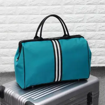 Women Luggage Duffel Bag Handbag Sport Gym Shoulder Bag Fitness Training Bags Gym Package Yoga Handbags L Blue 
Women Luggage Duffel Bag Handbag Sport Gym Shoulder Bag Fitness Training Bags Gym Package Yoga Handbags L Blue