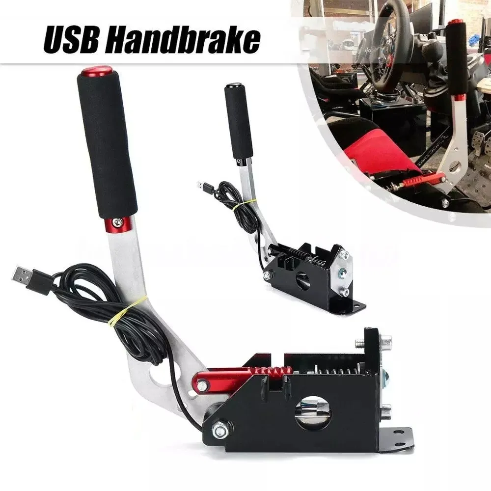 Universal Hydraulic Handbrake Lever USB Handbrake PC Windows for Racing Game G25 G27 G29 T500 T300 FANATECOSW 
Universal Hydraulic Handbrake Lever USB Handbrake PC Windows for Racing Game G25 G27 G29 T500 T300 FANATECOSW