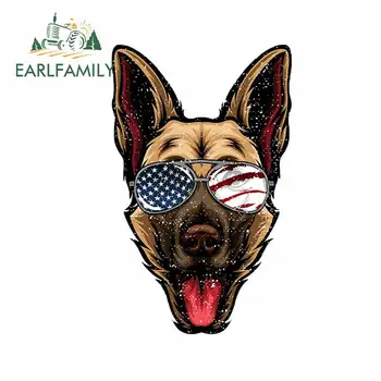 EARLFAMILY 13cm x 8.1cm for US Flag Dog Sunglasses Car Stickers Personality Anime Decal Motorcycle Windows VAN Car Assessoires
EARLFAMILY 13cm x 8.1cm for US Flag Dog Sunglasses Car Stickers Personality Anime Decal Motorcycle Windows VAN Car Assessoires
