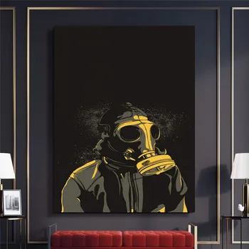 Posters Canvas Painting Gaz Mask Wall Art Tableau Mural Poster Decorative Canvas Prints Pictures For Wall Modern Art Poster
Posters Canvas Painting Gaz Mask Wall Art Tableau Mural Poster Decorative Canvas Prints Pictures For Wall Modern Art Poster