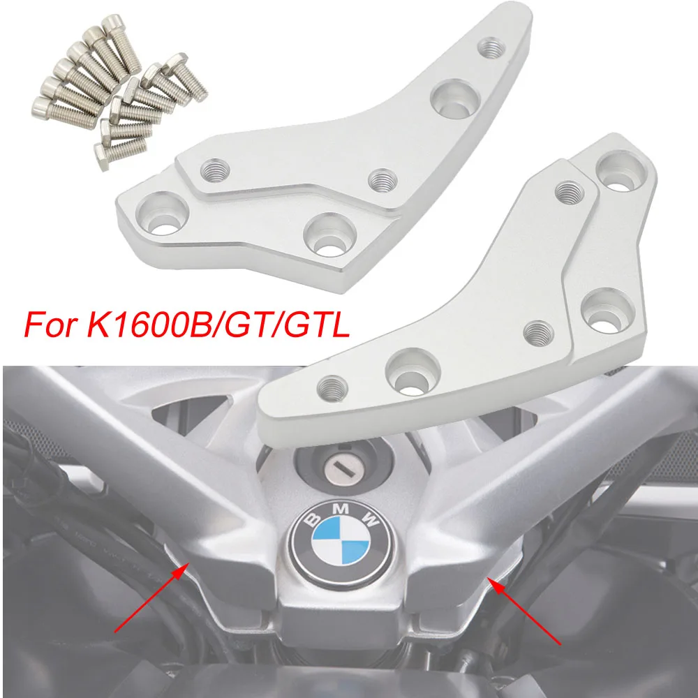 For BMW K1600B/GT/GTL Motorcycle Handlebar Riser Mount Clamp Height UP Adapters 2012-2019 2018
For BMW K1600B/GT/GTL Motorcycle Handlebar Riser Mount Clamp Height UP Adapters 2012-2019 2018