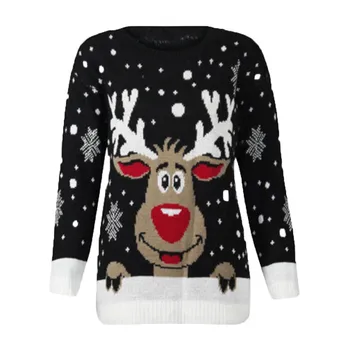 Women Christmas Reindeer Printed O-Neck Long Sleeve Tops Blouse Woman Blouse Female Blouses And Shirts roupa feminina
Women Christmas Reindeer Printed O-Neck Long Sleeve Tops Blouse Woman Blouse Female Blouses And Shirts roupa feminina