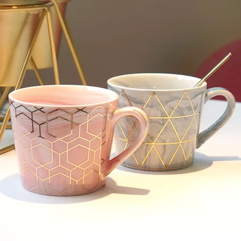 Modern simple Phnom Penh marble pattern ceramic mug couple wide mouth ladies milk office coffee tea cup LB70905
Modern simple Phnom Penh marble pattern ceramic mug couple wide mouth ladies milk office coffee tea cup LB70905