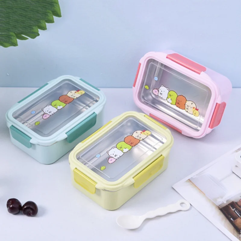 Cartoon Lunch Box Stainless Steel Steel Insulated Food Container Portable For Kids Kids Picnic School Double Layer Lunch Box
Cartoon Lunch Box Stainless Steel Steel Insulated Food Container Portable For Kids Kids Picnic School Double Layer Lunch Box