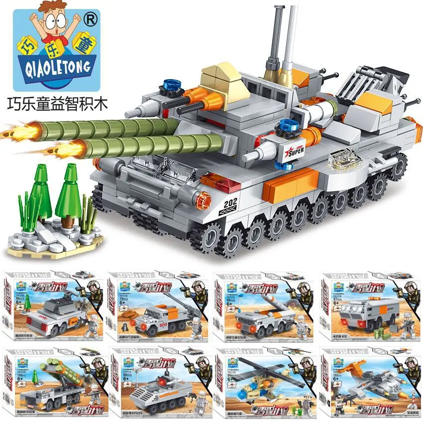 QIAOLETONG FireWire Action Building Blocks Children Military Educational Assembled Tank 6 Model 7 Boys 8 Toy 9-Year-Old 10
QIAOLETONG FireWire Action Building Blocks Children Military Educational Assembled Tank 6 Model 7 Boys 8 Toy 9-Year-Old 10