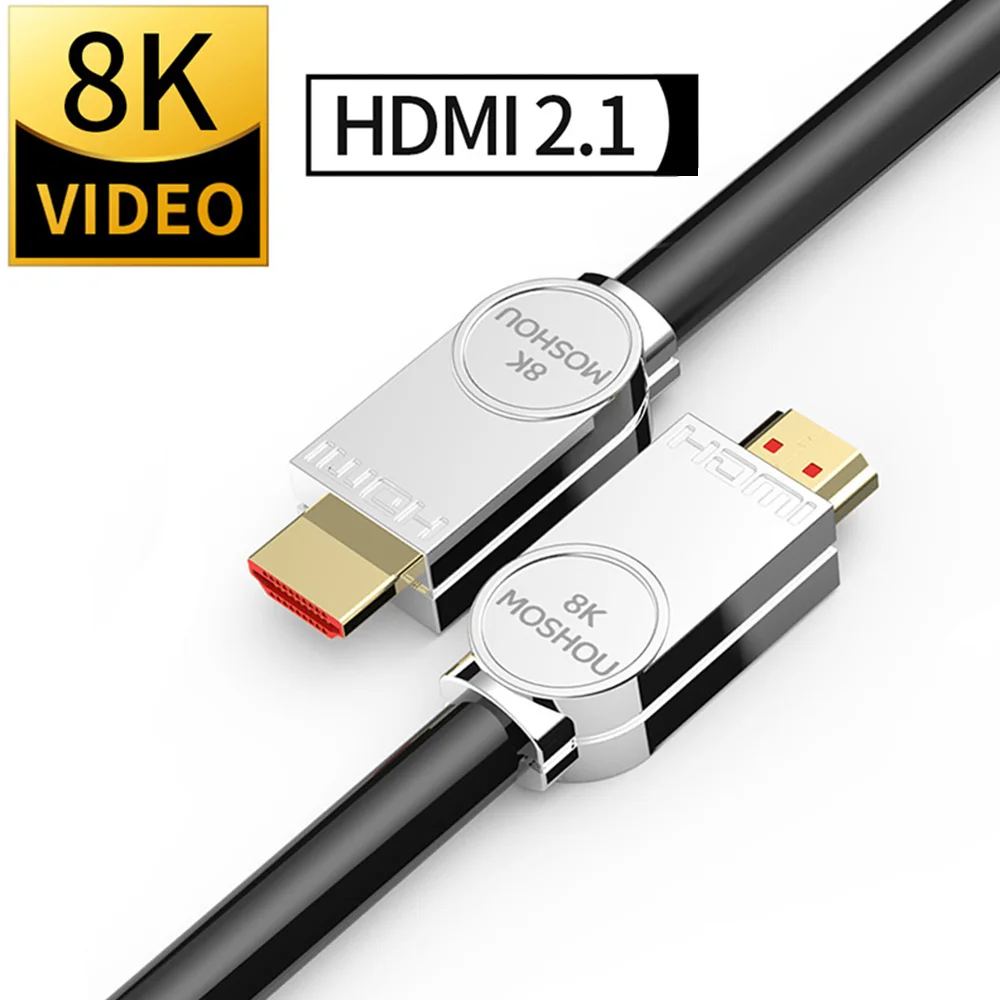 OUIO HDMI 2.1 Cable for Xiaomi Mi Box HDMI Cable 8K/60Hz 4K/120Hz 48Gbps Digital Cables for PS5 PS4 HDMI Splitter 8K HDMI 2.1
OUIO HDMI 2.1 Cable for Xiaomi Mi Box HDMI Cable 8K/60Hz 4K/120Hz 48Gbps Digital Cables for PS5 PS4 HDMI Splitter 8K HDMI 2.1