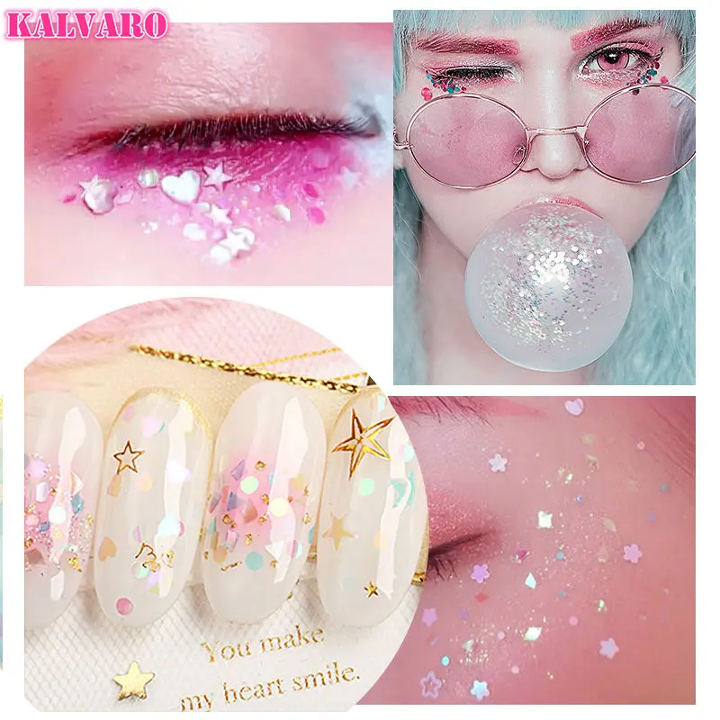 12 Colors Eye Lip Makeup Set Sequin Gel Cream Set Tears Jewels Nail Art Decorations Sequins Mix Sticker Body Face Beauty Tool
12 Colors Eye Lip Makeup Set Sequin Gel Cream Set Tears Jewels Nail Art Decorations Sequins Mix Sticker Body Face Beauty Tool